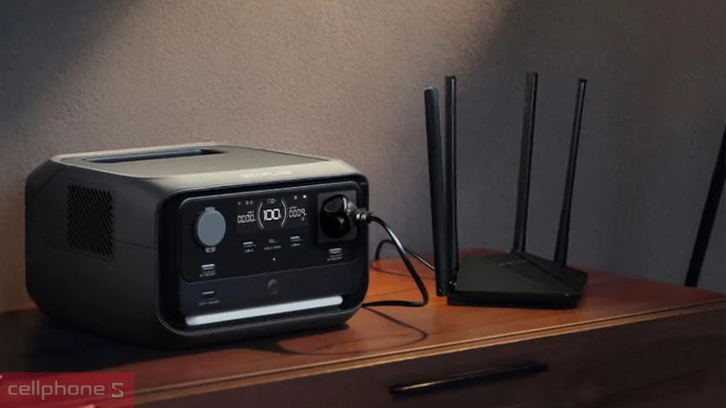 Trạm sạc dự phòng EcoFlow RIVER 3 Max Plus 600W 858Wh – Nguồn điện di động và an toàn