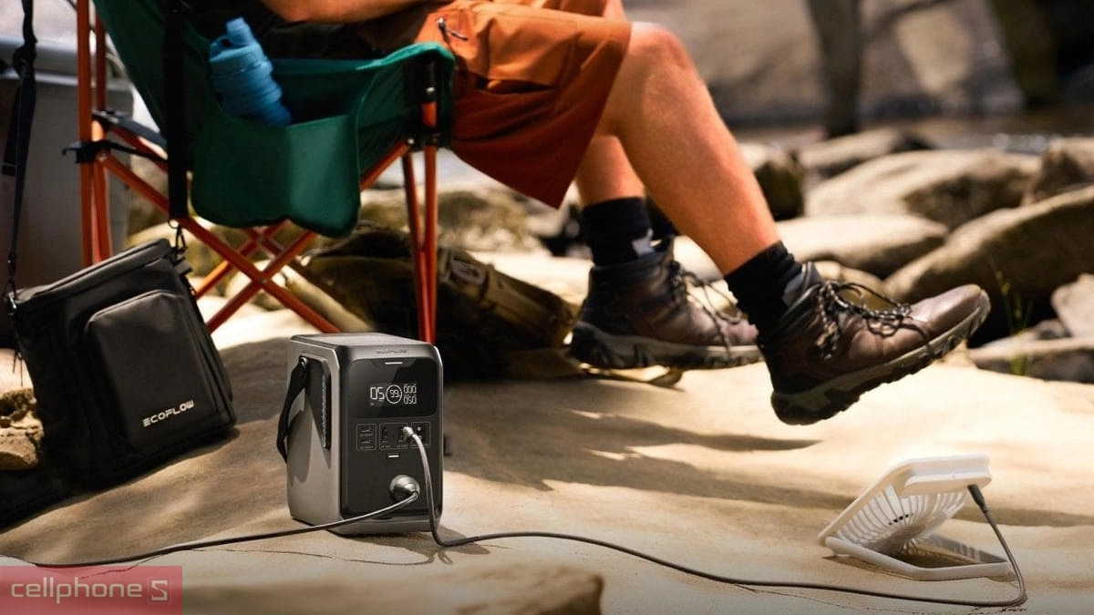 Cổng sạc trạm sạc dự phòng EcoFlow Trail 300 DC 288Wh 300W