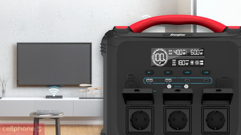 Thiết kế sạc dự phòng di động Energizer LMFP - PPS1100W2F