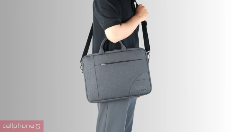 Túi chống sốc Laptop Sakos 15.6 inch SVC002N - chống sốc tốt, bảo vệ toàn diện