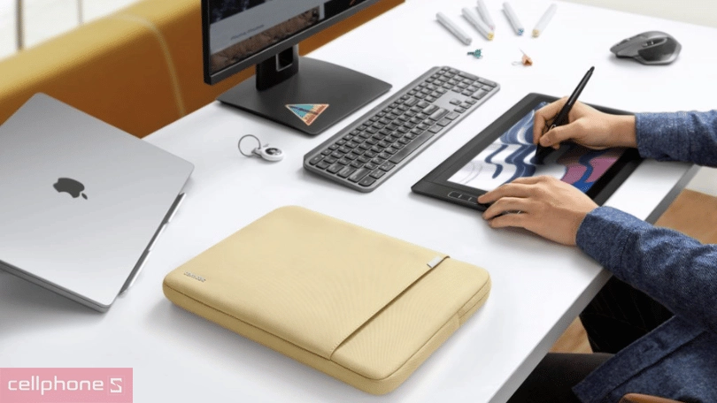 Túi chống sốc Tomtoc Slim Laptop/Macbook Pro 14 inch