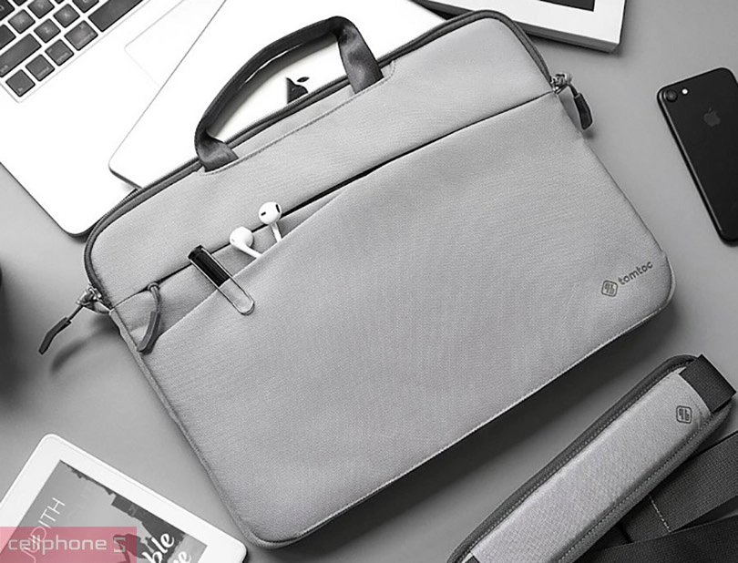 Túi chống sốc Tomtoc Briefcase Macbook Pro 14 inch - Kết cấu chống sốc hoàn hảo