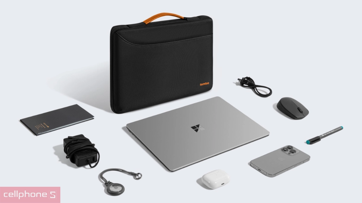 Khả năng chống sốc, chống va đập của túi chống sốc Tomtoc (USA) Defender-A22 Briefcase 14 inch