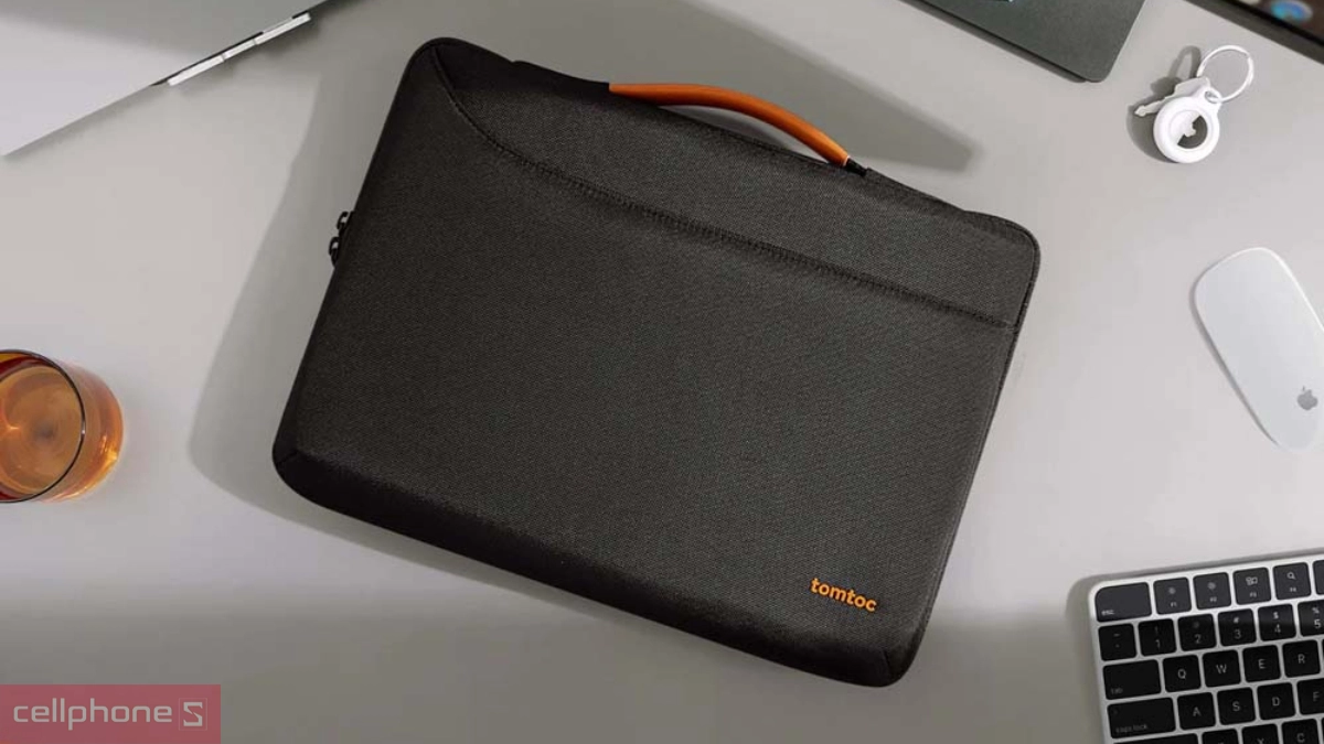 Thiết kế túi chống sốc Tomtoc (USA) Defender-A22 Briefcase 14 inch