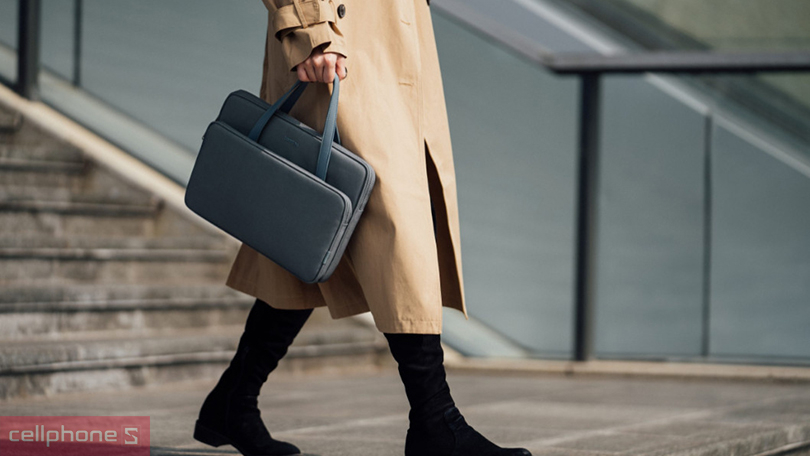 Túi đeo chéo Macbook 13/14 inch Tomtoc Briefcase Premium H21-C01G01