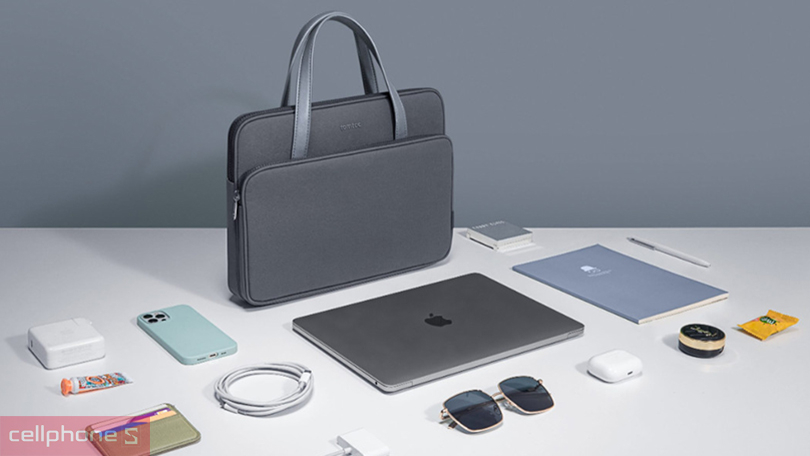 Túi đeo chéo Macbook 13/14 inch Tomtoc Briefcase Premium H21-C01G01