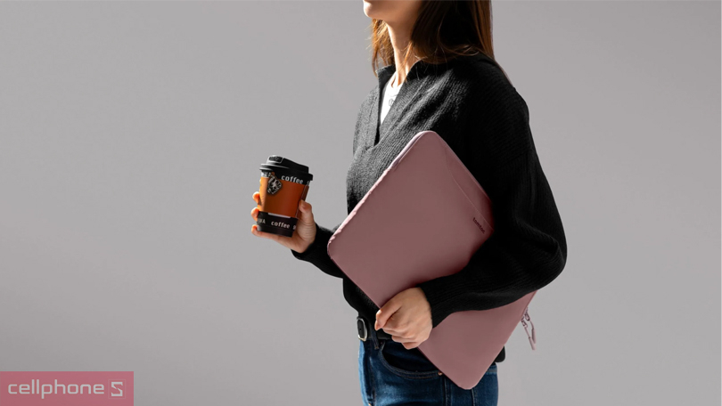 Túi xách Tomtoc Macbook/Ultrabook 15/16 A21F2B1 cho nữ - Bảo vệ toàn diện, thiết kế ngăn chứa thông minh