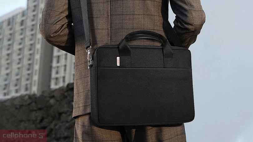Đánh giá túi chống sốc có dây đeo Wiwu Bag 14 inch Minimalist