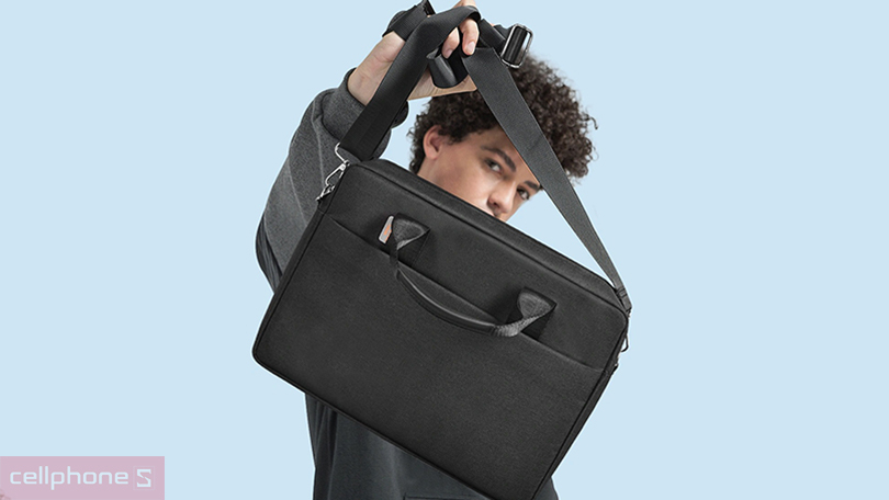Đánh giá túi chống sốc có dây đeo Wiwu Bag 14 inch Minimalist