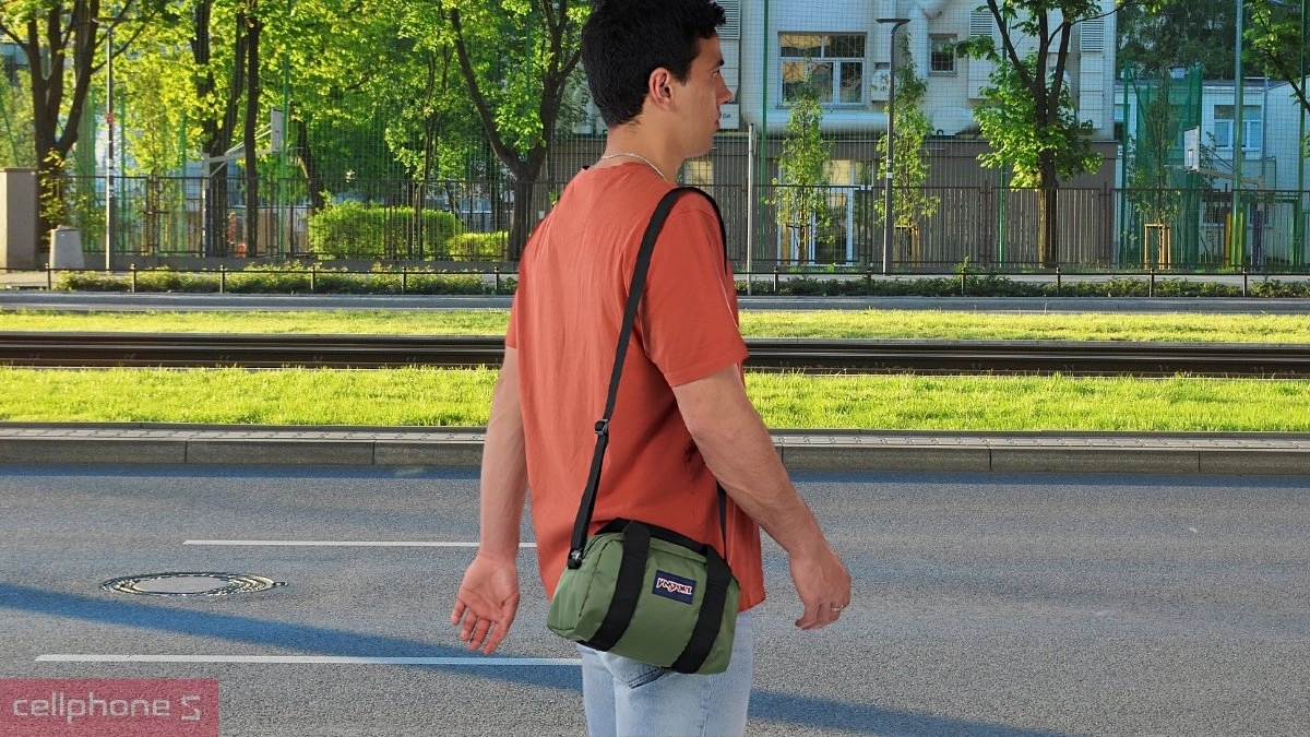 Chất liệu polyester tái chế của DRS túi xách Jansport (USA) Weekender Mini Duffel 5L