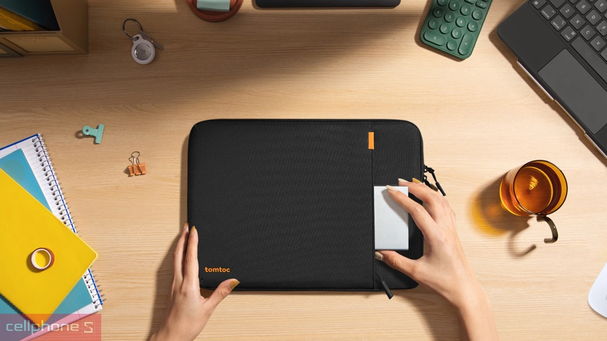 Chất liệu túi chống sốc iPad Tomtoc 360 Protective Tablet Sleeve 11 inch A13A1B2 DRS