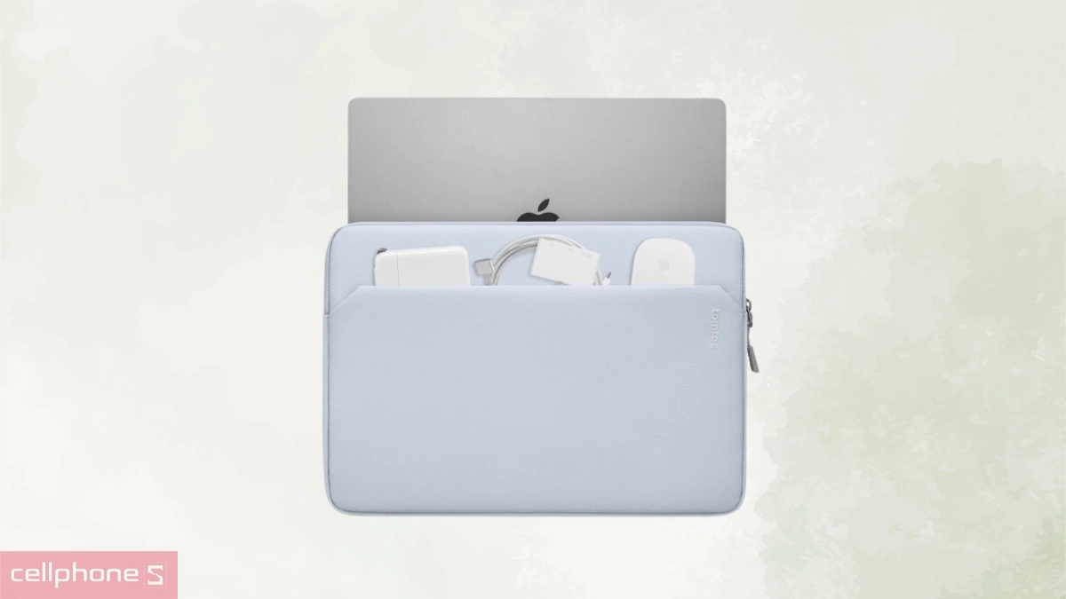Túi chống sốc Tomtoc Slim Sleeve 14 inch DRS - Gọn nhẹ, bền bỉ