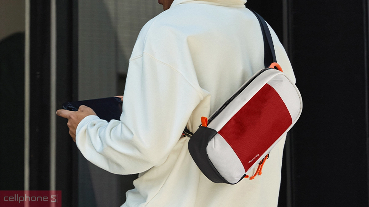 Túi đeo chéo Tomtoc Nintendo Switch 2 DRS - Thiết kế hiện đại