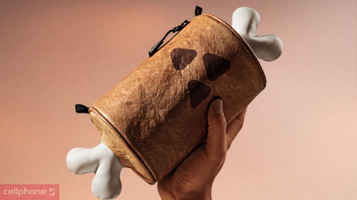 Túi đeo chéo Tomtoc Steak Daily Sling Bag Royal Order T14M1YMH DRS - Thiết kế hình trụ độc bản, đậm cá tính