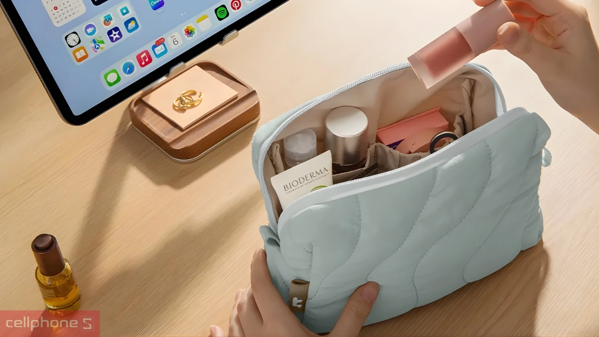 Túi đựng phụ kiện Tomtoc Terra Accessory Pouch Shore A27P1T1 USA - Thiết kế tiện lợi, thân thiện môi trường 