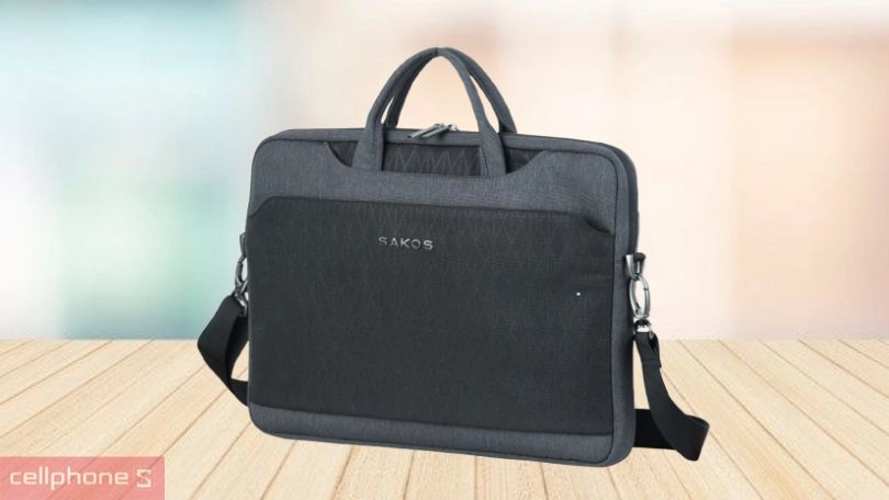Túi chống sốc Laptop Sakos Flexi 15.6 inch SVC001N - Chất liệu bền bỉ, chịu tải lớn