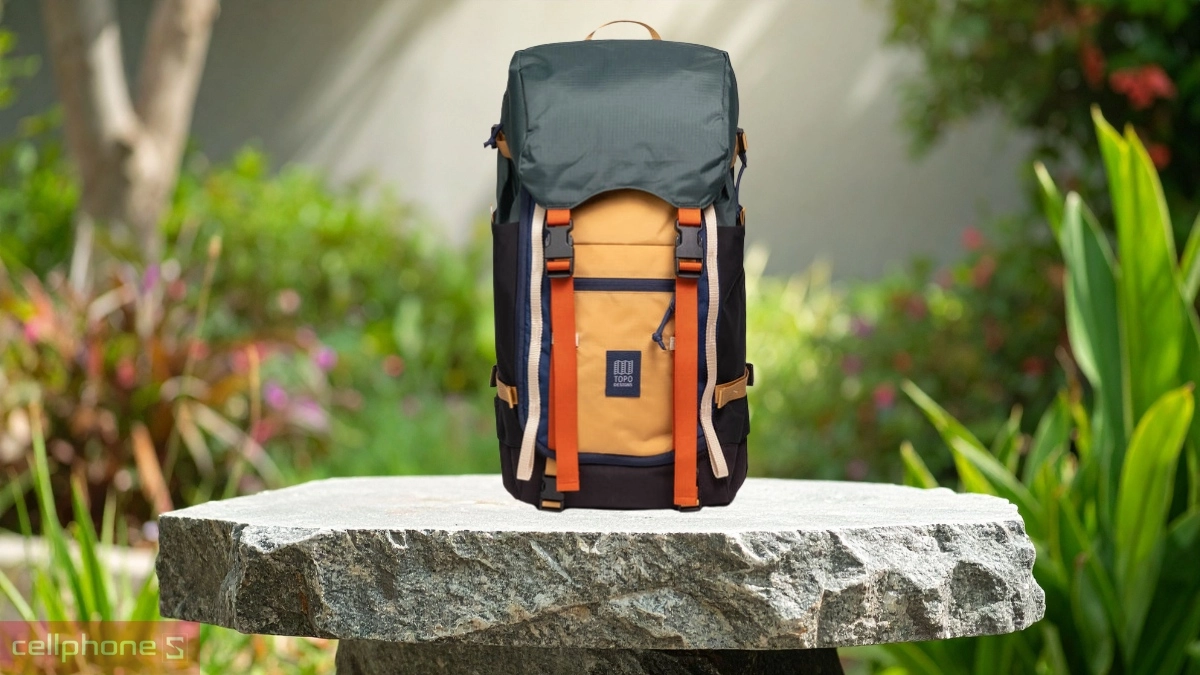 Khóa kéo balo Topo Designs Rover Trail Pack 22L Desert Palm Sahara