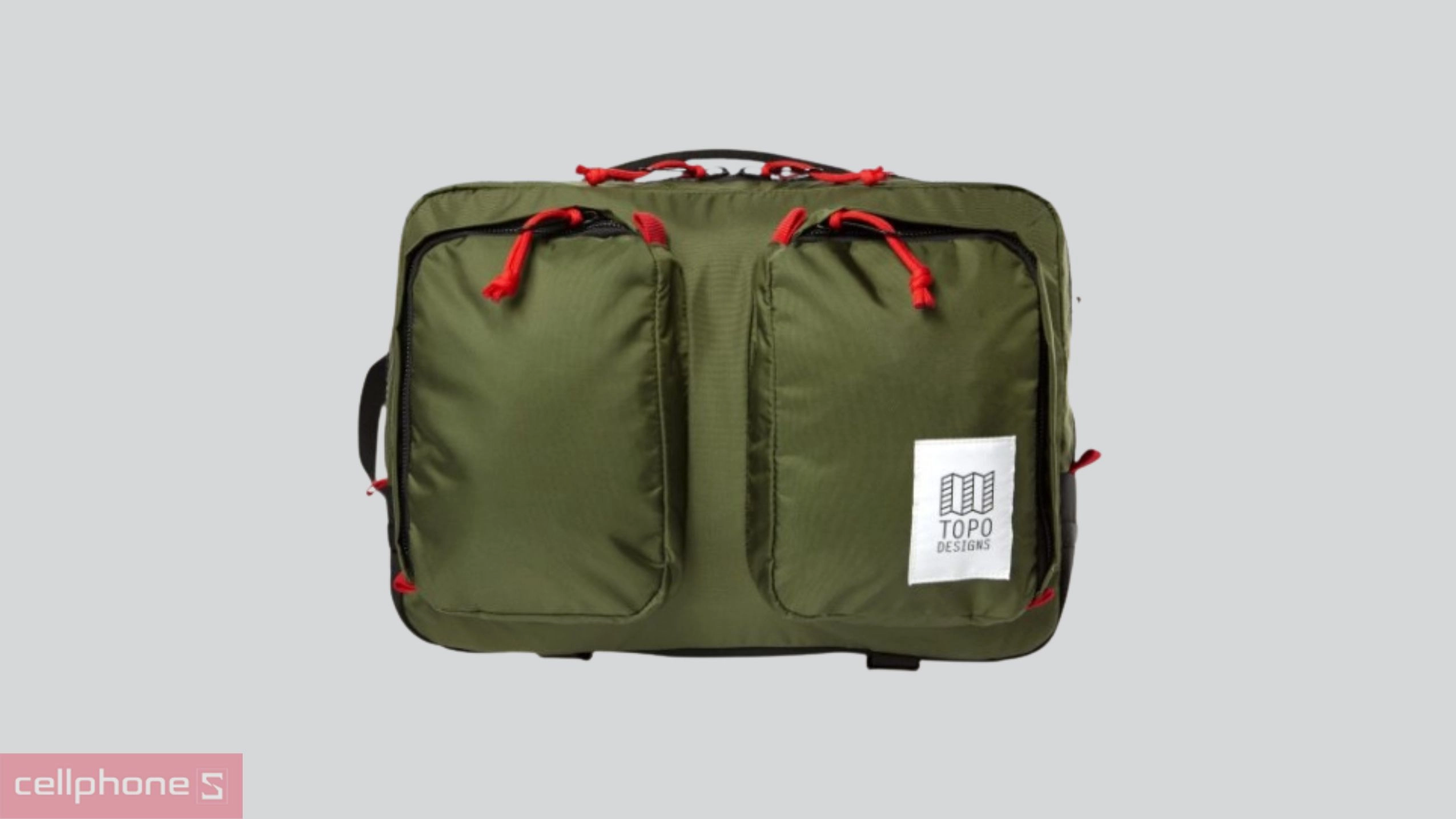 Vải Nylon túi đeo Topo Designs Global Briefcase 14L 16 inch