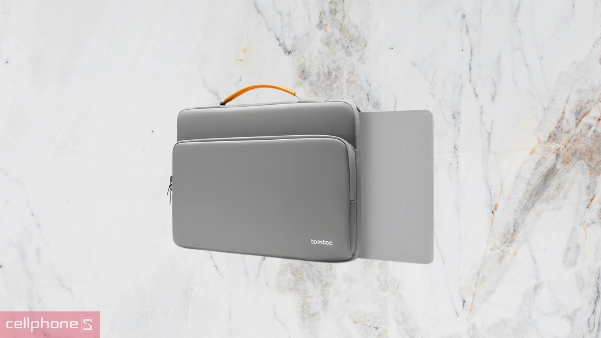 Túi xách chống sốc Tomtoc Briefcase 13 inch hấp thụ lực hiệu quả