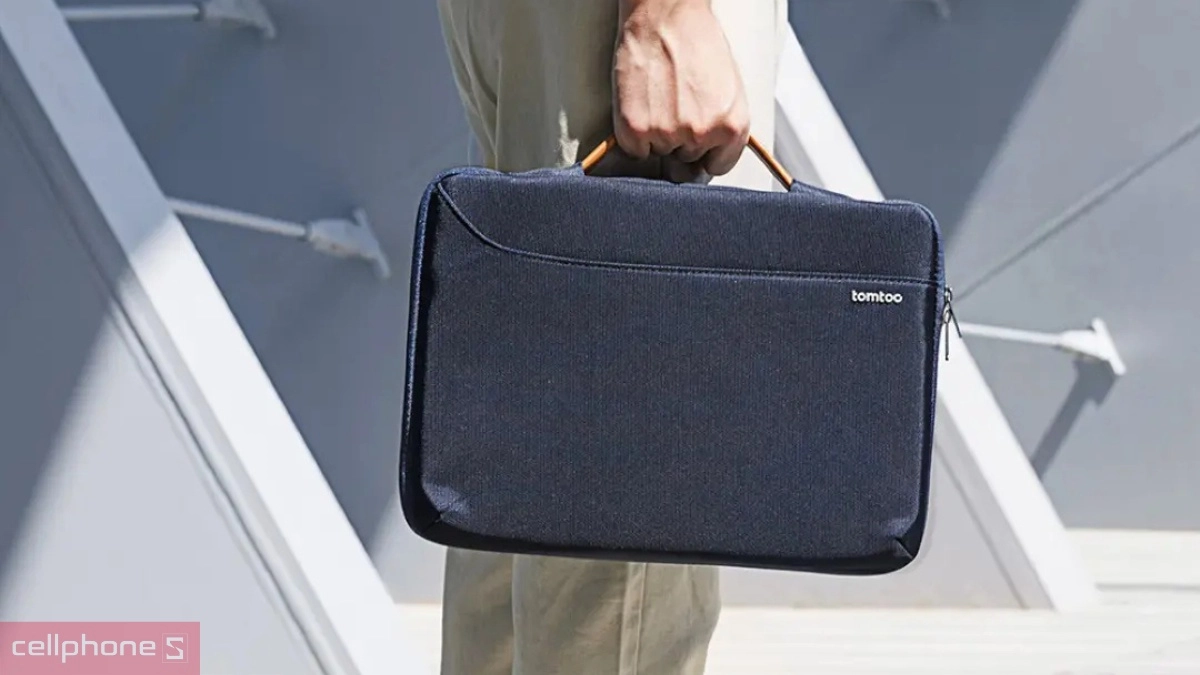 Khả năng bảo vệ túi xách chống sốc Tomtoc Spill-Resistant 15 inch