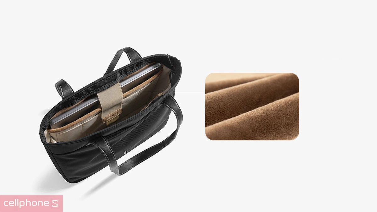 Chất liệu túi xách Tomtoc Versatile Tote 18l 16 inch USA