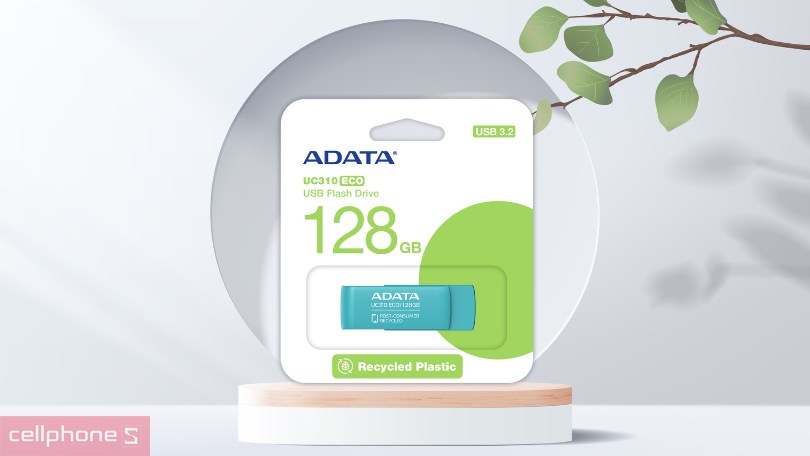 Dung lượng, tốc độ ghi của USB 3.2 Adata UC310E 128GB