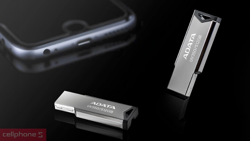 Dung lượng của USB 3.2 Adata UV350 512GB