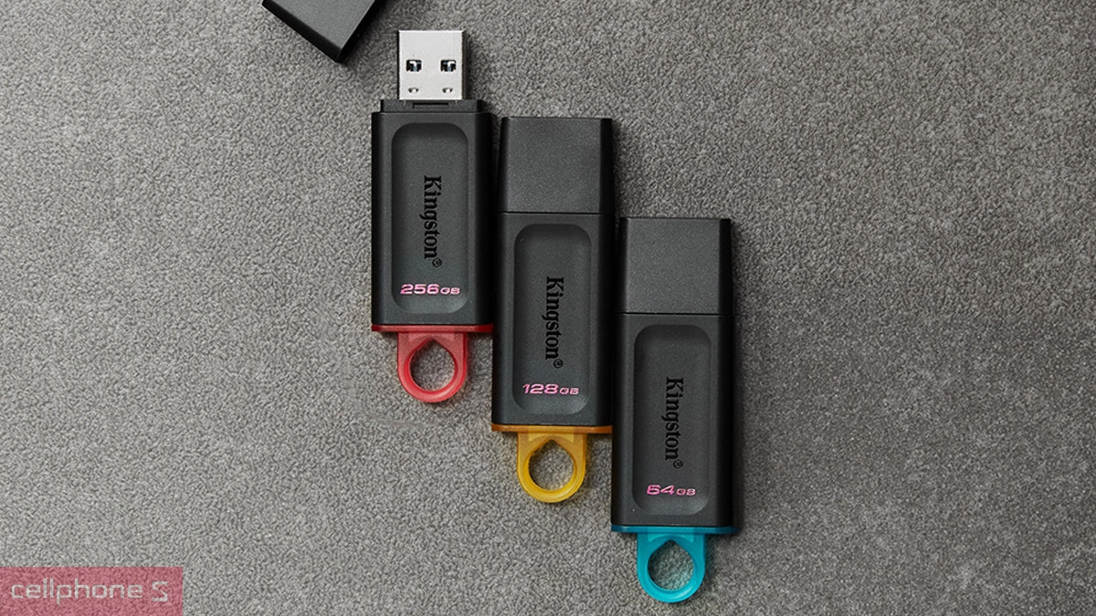USB Kingston thiết kế nhỏ gọn với nhiều mức dung lượng lưu trữ