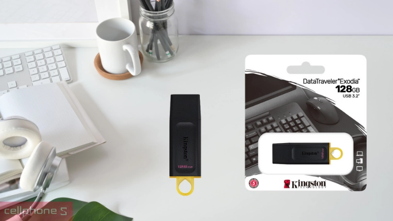 USB Kingston DataTraveler Exodia DTX 128GB - Không gian lưu trữ lớn hơn