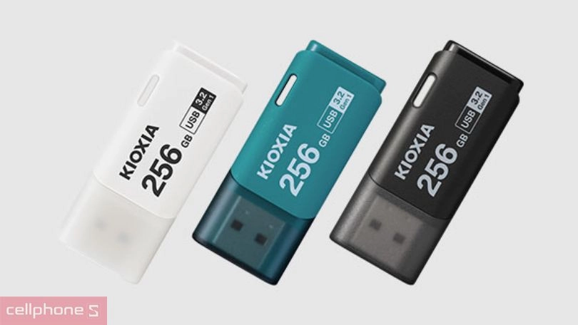 USB 3.2 Kioxia U301 256GB - Đáp ứng tốt nhu cầu lưu trữ 