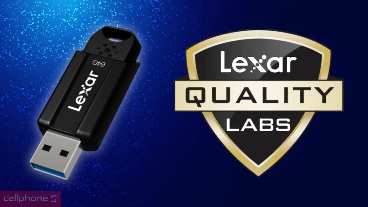 Độ bền USB 3.1 Lexar 256GB JumpDrive S80