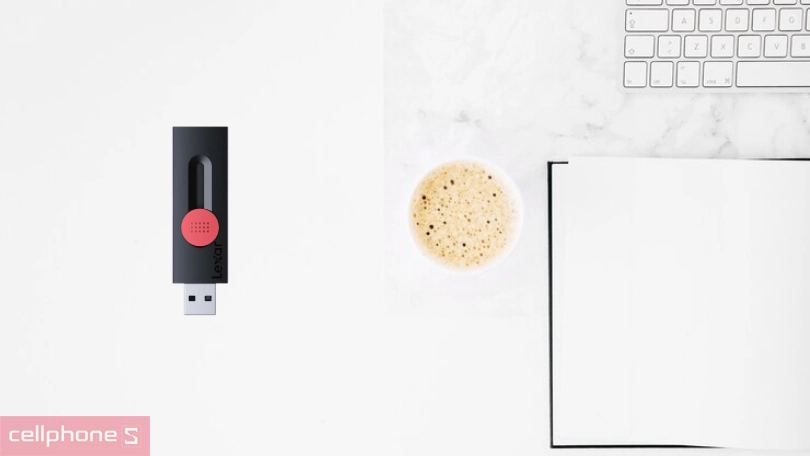 Dung lượng USB Lexar Dual Drive D300 USB 3.2 Gen1 Type C 64GB