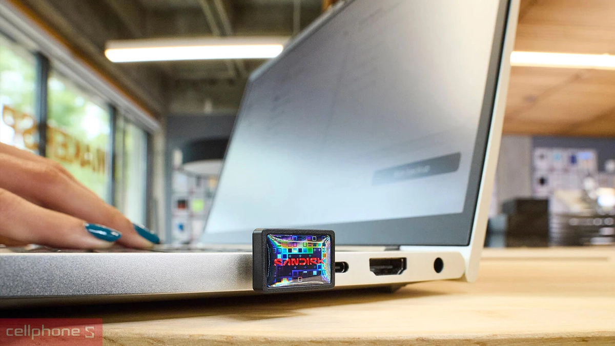 Tốc độ truyền dữ liệu, dung lượng lưu trữ của USB 3.2 SanDisk Extreme Fit USB-C CZ530 128GB