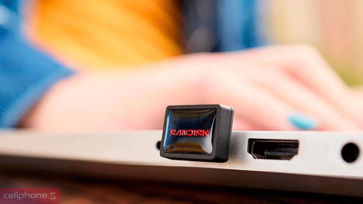 Khả năng kết nối, tương thích của USB 3.2 SanDisk Extreme Fit USB-C CZ530 256GB