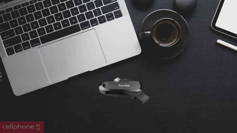 Khả năng tự động sao lưu, không lo mất dữ liệu của USB SanDisk Phone Drive For Android 32GB