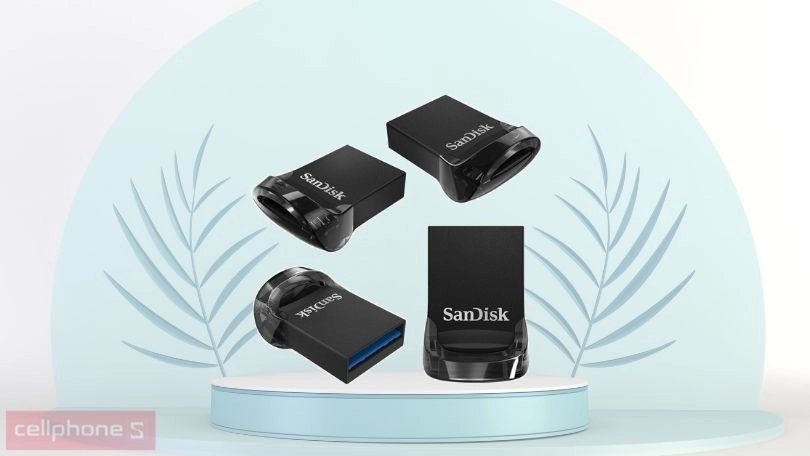 Đánh giá USB 3.1 Sandisk CZ430 Ultra Fit 64GB