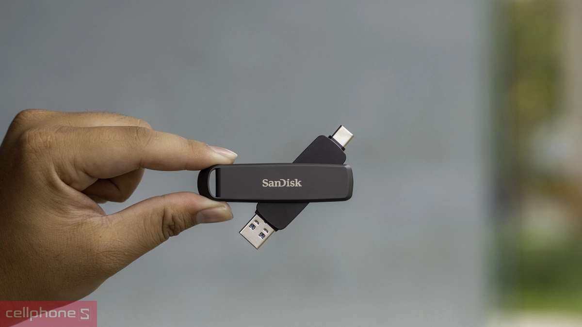USB SanDisk dung lượng lớn dành cho lưu trữ video và hình ảnh chất lượng cao