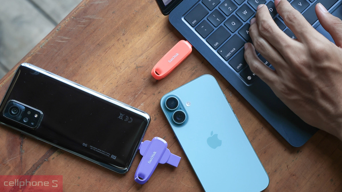 USB Sandisk Phone Drive For Android 512GB - Giải phóng không gian hiệu quả