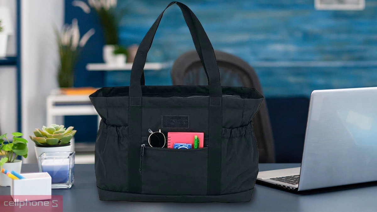 Ngăn phụ túi xách JanSport (USA) Everyday Large Tote 32L Black