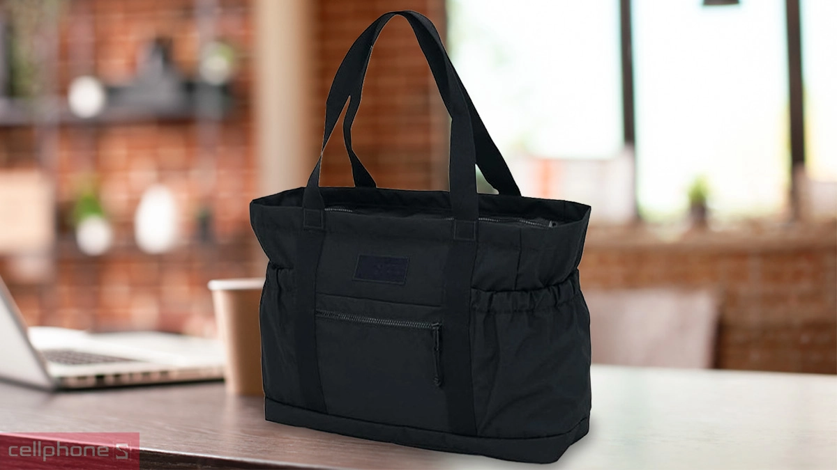 Dung tích túi xách JanSport (USA) Everyday Large Tote 32L Black