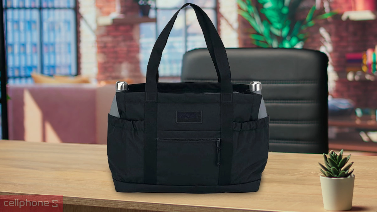 Chất liệu túi xách JanSport (USA) Everyday Large Tote 32L Black
