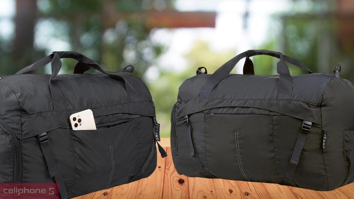 Thiết kế túi xách TUCANO Compatto Eco Duffle 54L