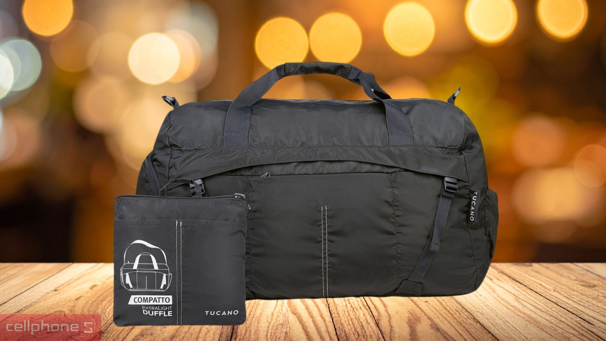 Dung tích túi xách TUCANO Compatto Eco Duffle 54L