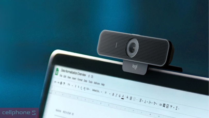 Mic - Đàm thoại trên webcam tích hợp micro Logitech C925e