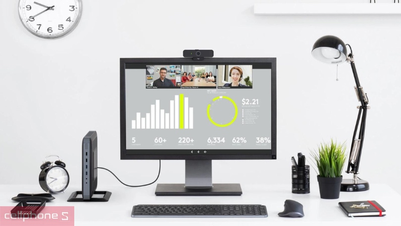 Khả năng kết nối của webcam tích hợp micro Logitech C925e