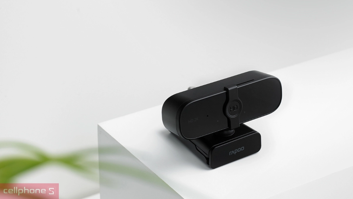 Khả năng thu âm Webcam tích hợp micro Rapoo C280 2K 1440P 