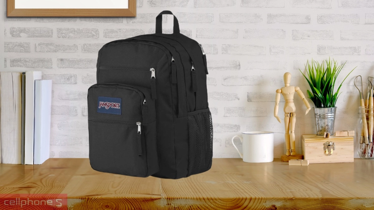 Hệ thống ngăn phụ đa năng trên Balo JanSport (USA) Big Student 34L