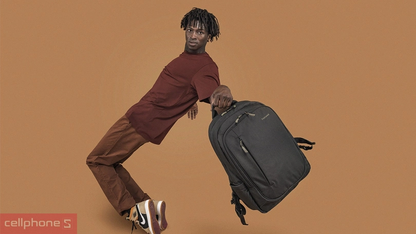 Balo laptop phản trọng lực Tucano Bizip AGS Eco 17 inch - Kiểu dáng hiện đại, chống sốc ấn tượng