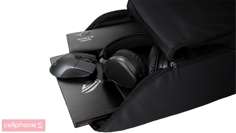 Trang bị dây đeo êm ái, thoải mái chứa đựng qua nhiều ngăn