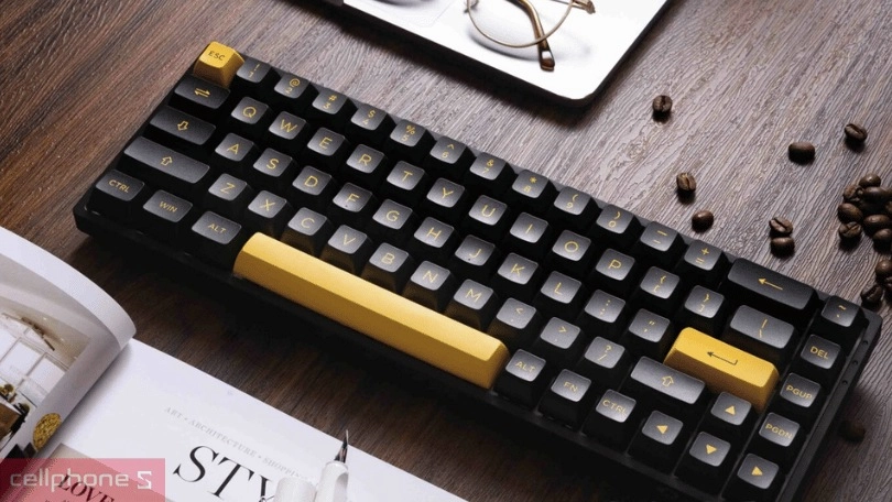 Kaycap bàn phím cơ AKKO 3068B Black & Gold